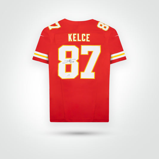 Travis Kelce Signed Chiefs Nike Limited Jersey