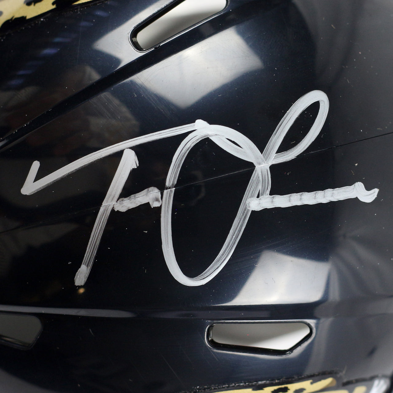 Trevor Lawrence Signed Jaguars Speed Mini Helmet