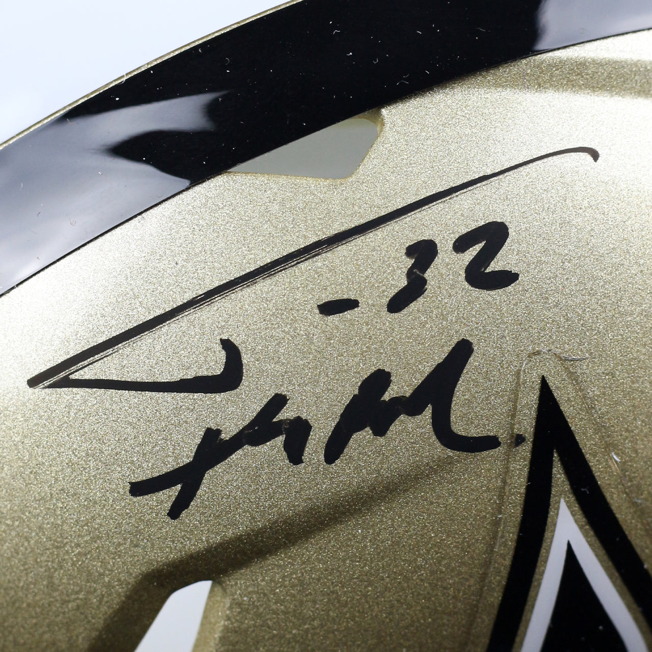 Tyrann Mathieu Signed Saints Speed Mini Helmet