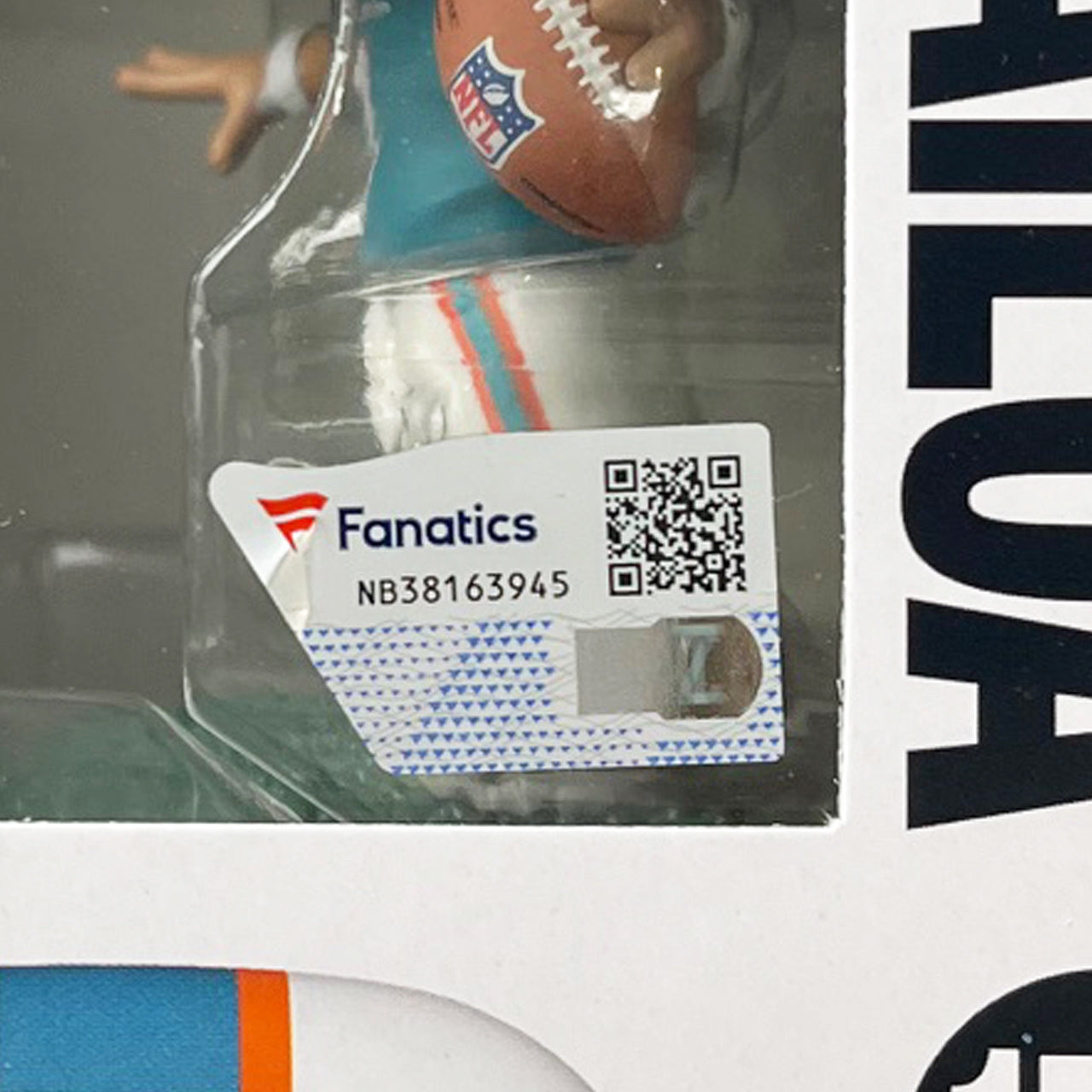 Tua Tagovailoa Signed Dolphins Funko Pop!