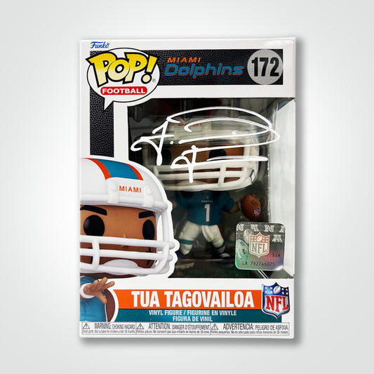 Tua Tagovailoa Signed Dolphins Funko Pop!