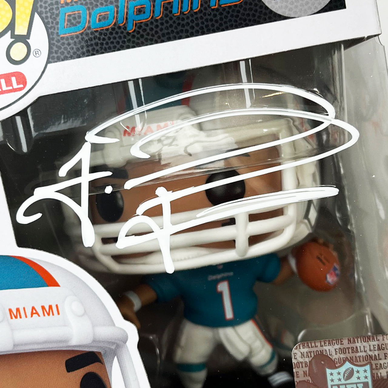 Tua Tagovailoa Signed Dolphins Funko Pop!