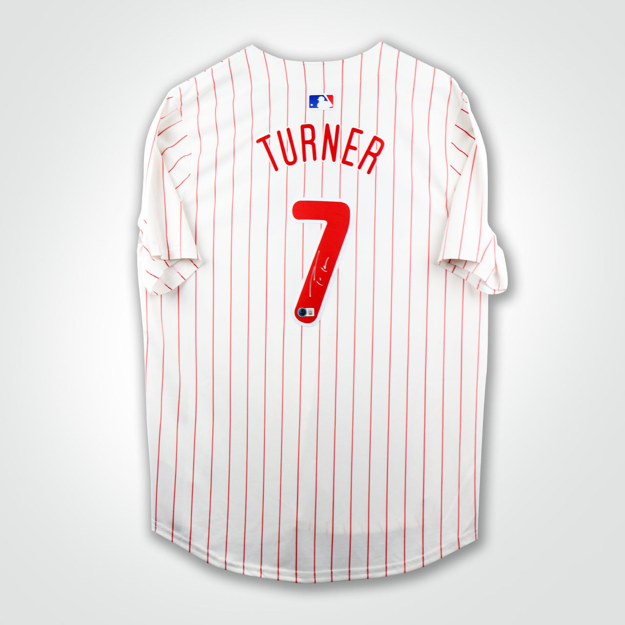 Trea Turner Signed Phillies Nike Jersey