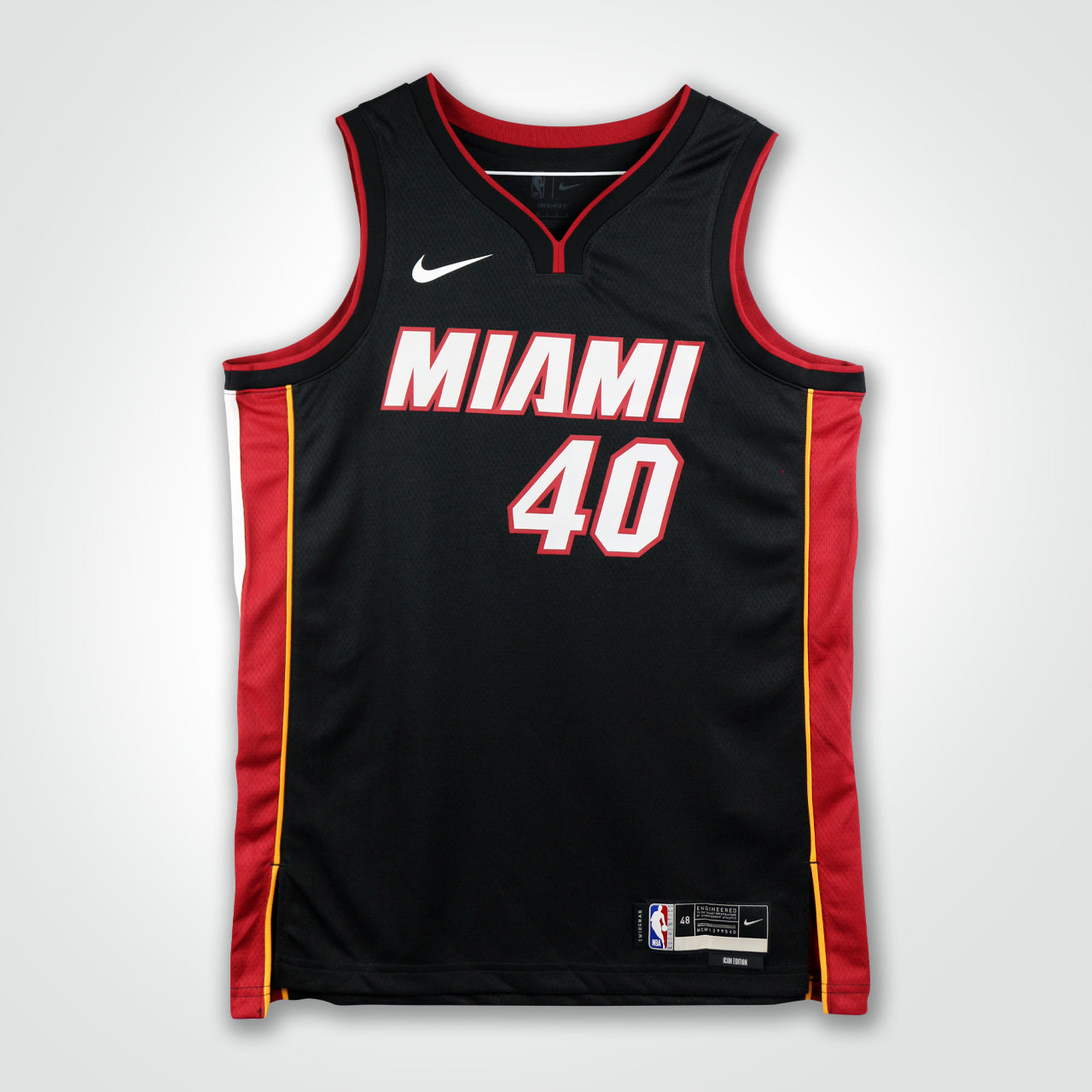 Udonis Haslem Signed Heat Nike Jersey