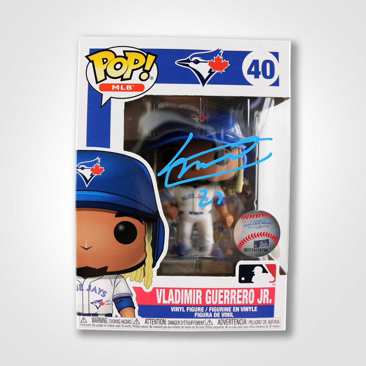 Vladimir Guerrero Jr. Signed Blue Jays Funko Pop!