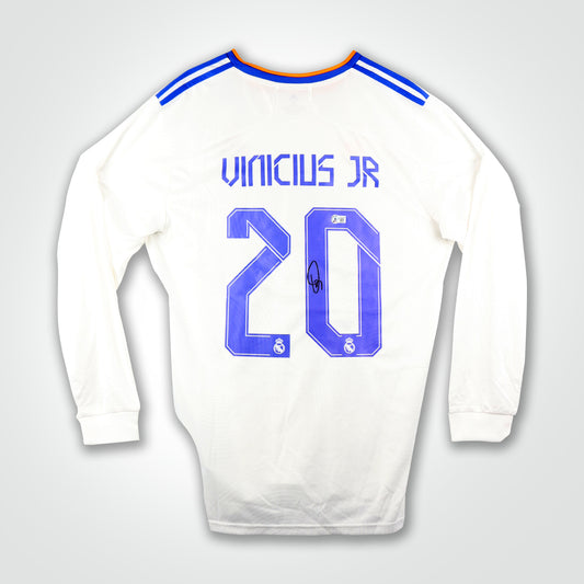 Vinicius Junior Signed Real Madrid Jersey