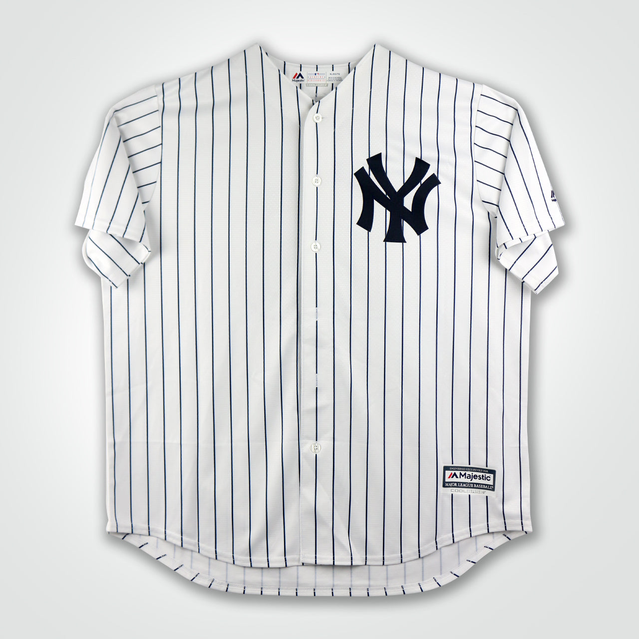 Whitey Ford Signed Yankees Majestic Jersey