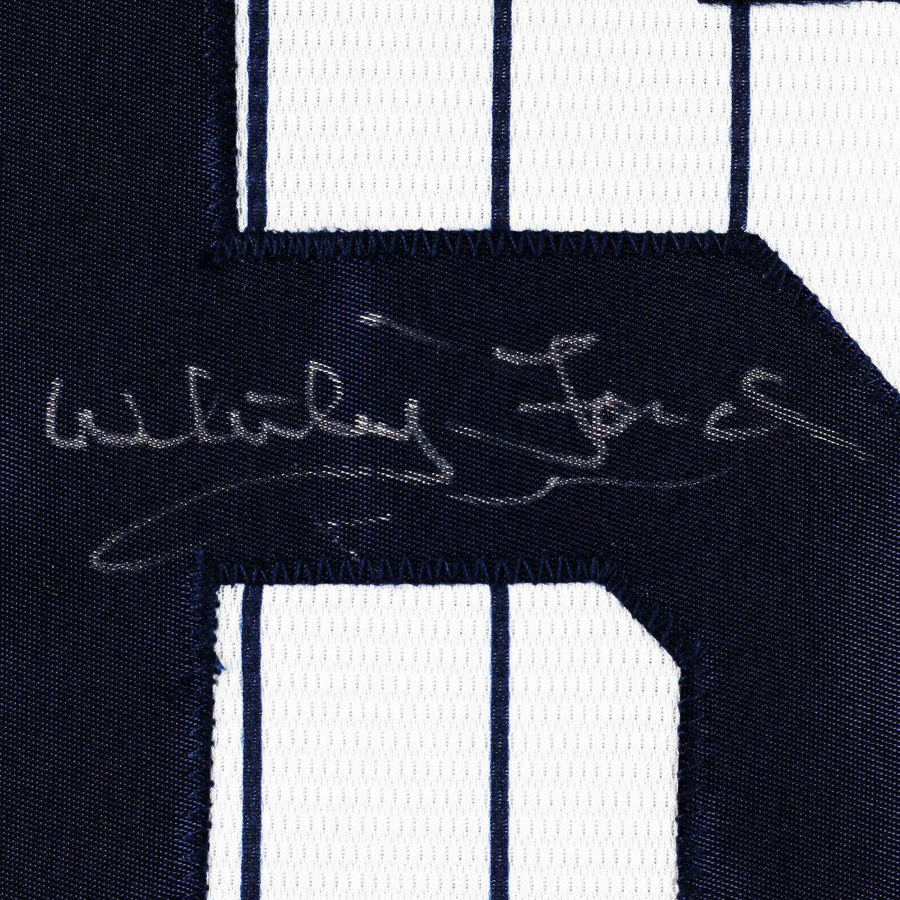 Whitey Ford Signed Yankees Majestic Jersey