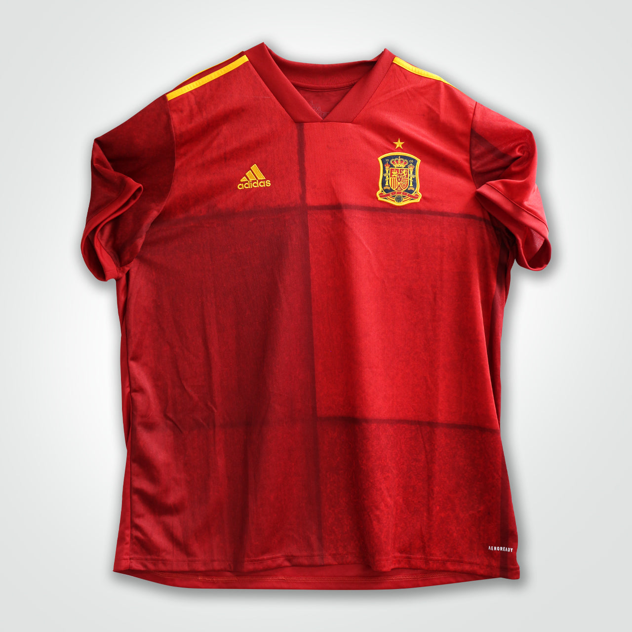 Xavi Hernandez Signed Spain Jersey