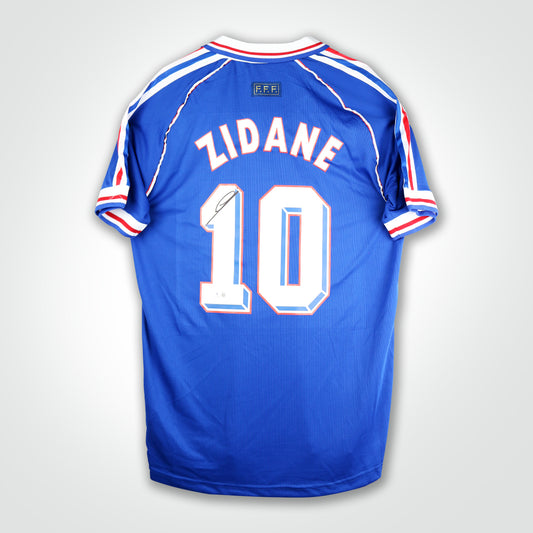 Zinedine Zidane Signed France Jersey