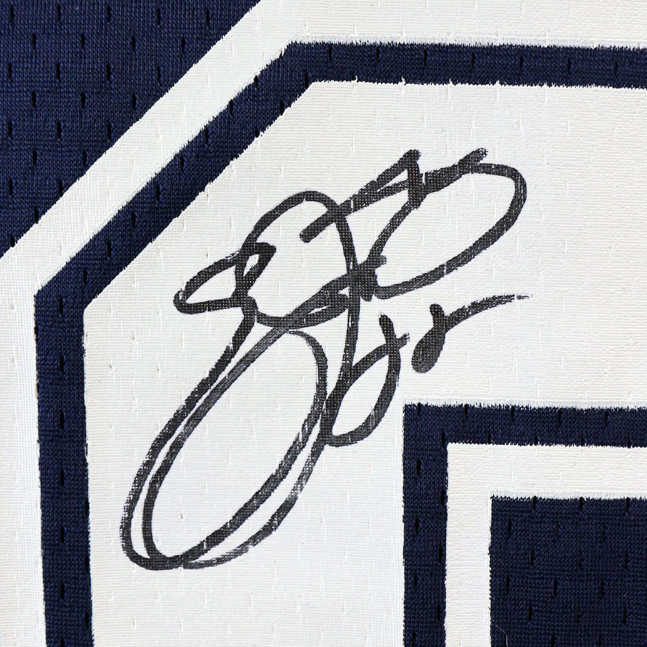 Emmitt Smith Signed Game Issued Cowboys Jersey With 3 Inscriptions - The Real Autograph