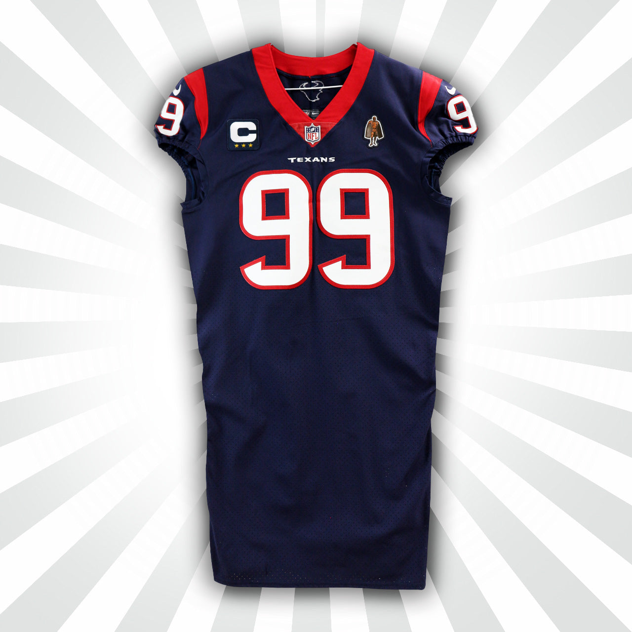 J.J. Watt Signed Game Issued Texans Jersey - The Real Autograph